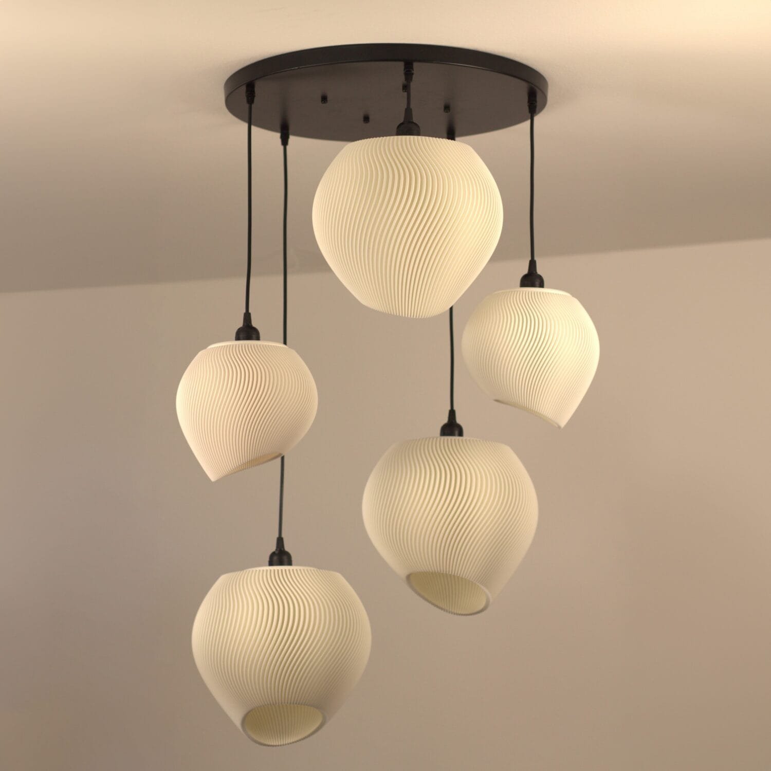 Auris - Mix / Rundpendel 5-flammig